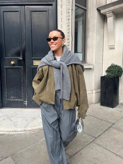 Jacket Olive